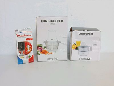 Lot de 3 appareils électroménagers pour cuisine - MOULINEX -…