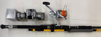 Canne BLACK CAT GODZILLA: longueur 3,40m, puissance de lance… - Photo 1