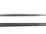 a picture of a pair of knives on a white background