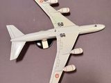 a model of a plane that is on a table