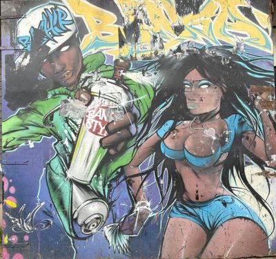 STREET ART (Anonyme) Sans titre