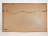 an old picture of a piece of paper with a wire attached to it