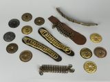 a lot of different items that are laying out on the table