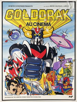 goldbrak au cinema - 27 x 40 movie poster - french style a
