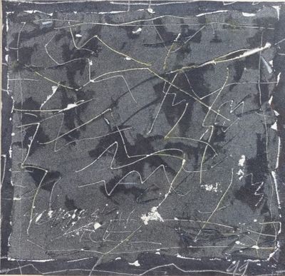 Georges NOËL (1924 - 2010). Technique mixte sur papier.