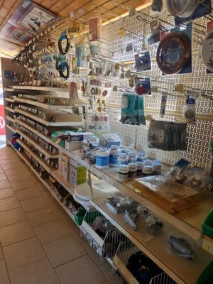 a store with a lot of items on the shelves