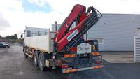 CAMION PLATEAU GRUE VOLVO 6X4 FMX410 équipé GRUE HYVA HC183X… (photo 5)