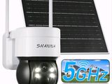solar powered security camera with 5ghhz and 5ghz