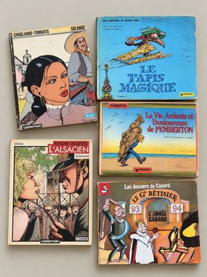 several children ' s books sitting on top of each other