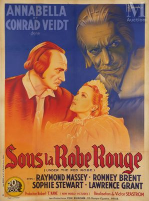 a poster for the movie sous a role rougee, starring actors