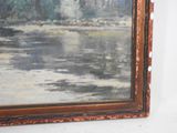 a picture of a painting hanging on the wall