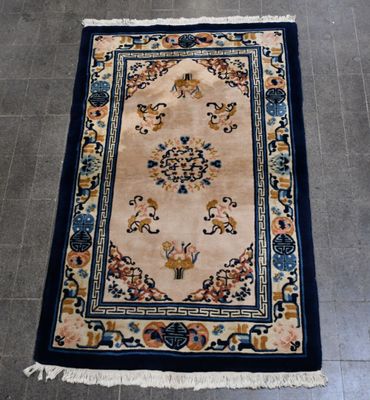 Tapis Chine , fait main en laine, 155x95 (S664)