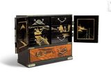 an image of a jewelry box with a pirate theme on it