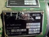 a close up of a machine with a label on it