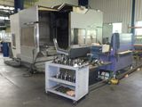a large machine that is sitting in a building