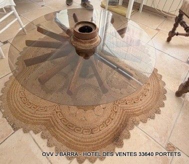 Table basse à partir d'une route de charrette - On y ajoute …