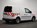 an image of a white van with red and white stripes