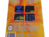 a back cover of a magazine with a picture of a game on it