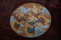 Joli ensemble de salon Art déco en 4 pièces – orné de motifs… (photo 3)