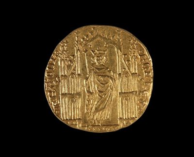 CHARLES IV LE BEL Royal d’or A/ KOL REX FRA COR - Photo 1