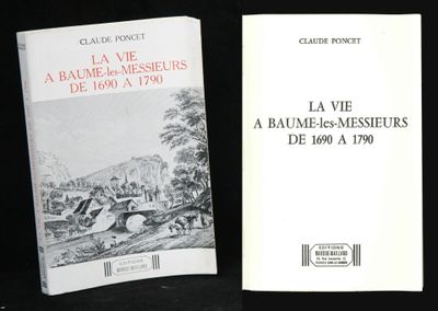 [Jura] C. Poncet, La vie à Baume-les-Messieurs de 1690 à 179…