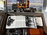 a box with a picture of a truck in it