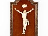 a picture of a crucifix with a heart above it