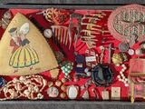 a box with a lot of different items in it