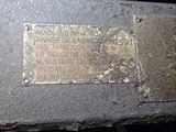 a sign on the side of a machine that reads machine no 4