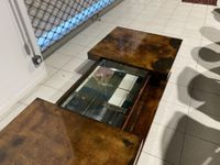 Aldo TURA (1909-1963) Table basse à structure en bois gainée… (photo 3)