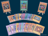 a lot of cards that are sitting on a table