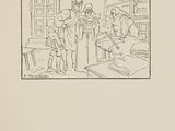 an illustration of a drawing of a family in a living room