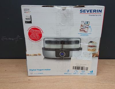 Yaourtière Severin 3521, sept pots en verre de 150 ml, 5 pro…