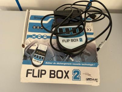 a box that has some wires on top of it