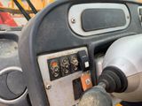 a close up view of a steering wheel of a vehicle