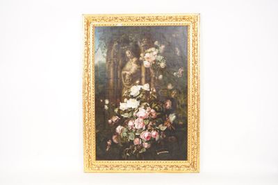 une image d'un tableau sur le mur d'une pièce