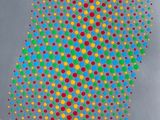 an image of a drawing of a person ' s head with dots on it