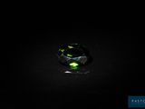 a green tourmaline gems in the dark