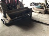 an image of a forklift in a garage