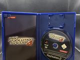 the box is open with a game on it and a dvd in it
