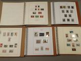 several different types of stamps are displayed in a binder