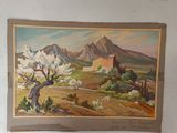 une image d'un tableau sur le mur d'une pièce