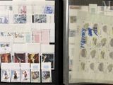 a picture of a collection of stamps on display in a case