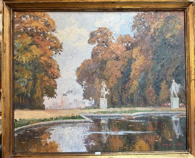 a picture of a painting on the wall of a building