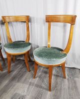 Suite de 6 chaises de salle à manger en merisier, à assises … (photo 3)