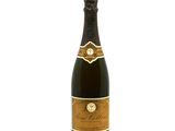 an image of a bottle of champagne on a white background
