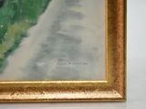 a picture of a painting on the wall of a room