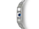 an image of a close up of a watch on a white surface
