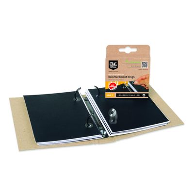 3L OFFICE - Anneaux de renfort autocollants - Diamètre 13mm …