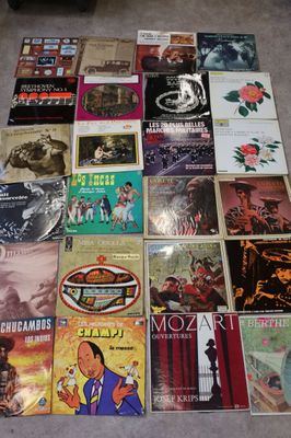24 vinyles 33 tours Thématique musique classique Dont Misa C…